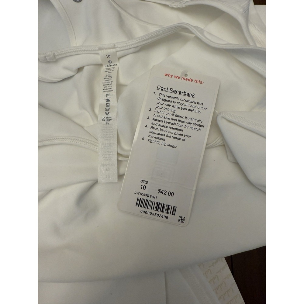 lululemon athletica White Tank Top - Picture 10 of 10
